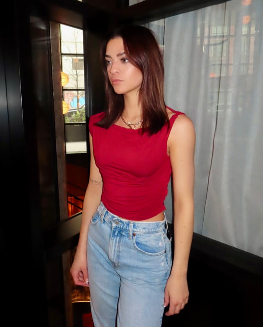 Brooklyn Drop Shoulder Top